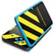Black and Yellow Stripes Nintendo 2DS XL (2017) Skin